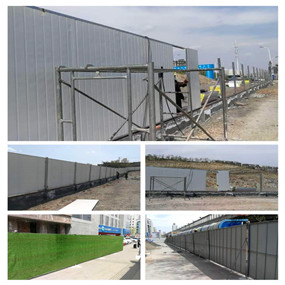 新疆乌鲁木齐专业生产彩钢围挡